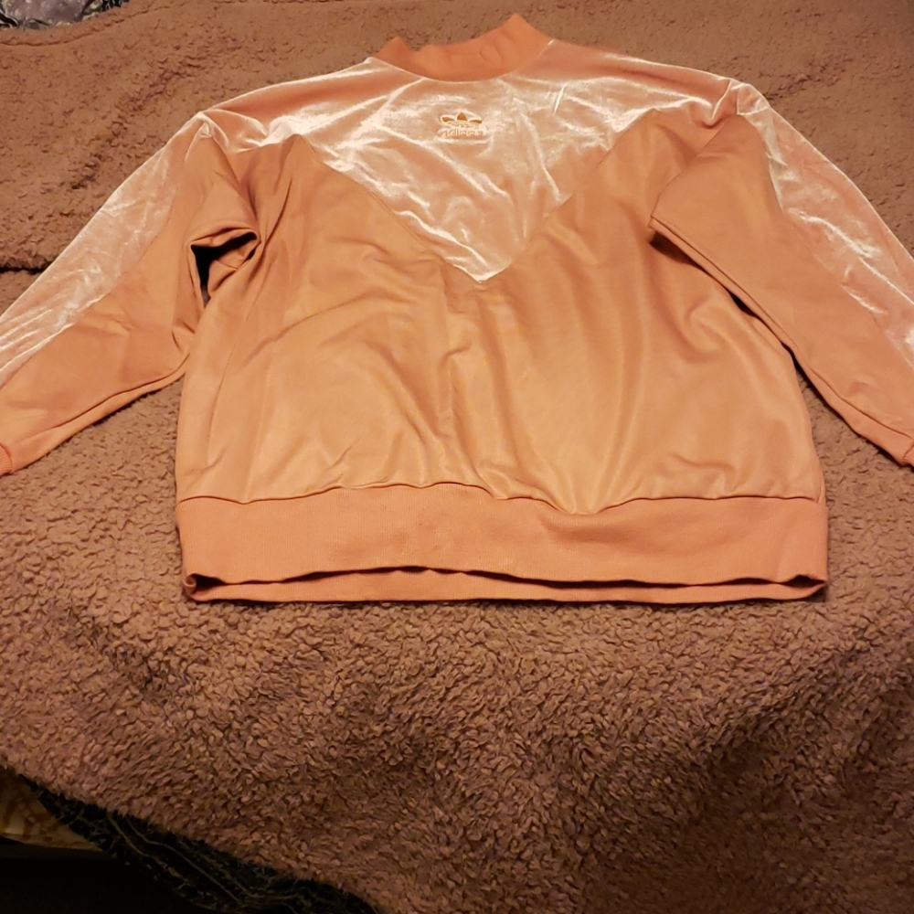 Adidas velvet shirt